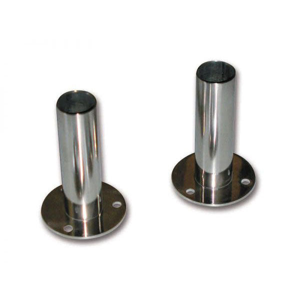 Set ancoraggio per scaletta piscina in acciaio inox 304 - tubo  39,50 mm