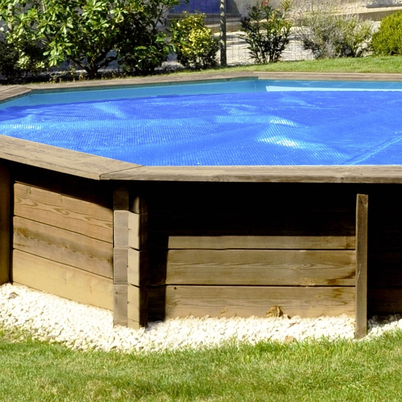 Copertura Isotermica a bolle BWT 280 gr/mÂ² per piscine in legno BWT my POOL - Copertura Isotermica A Bolle Bwt 280 Gr/mÂ² Per Piscine In Legno Bwt My Pool Modello Odyssea 8x4 M Rettangolare - 8,00 X 4,00 M