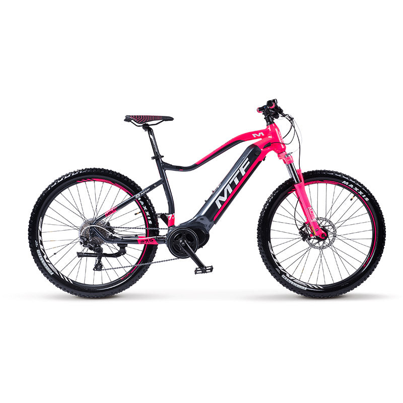 Mountain Bike Elettrica Mtf Hill Line 7.1 W A 10 Velocit&agrave;, Ruote 27.5 E Autonomia 200 Km - Telaio 19""