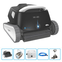 Robot Per Piscina Dolphin Mr. 40i By Maytronics Con Trasformatore Digitale Iot E Carrello