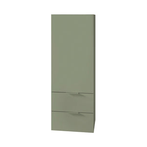 Colonna bagno sospesa 110 cm salvia opaco con anta e cassetti Matisse