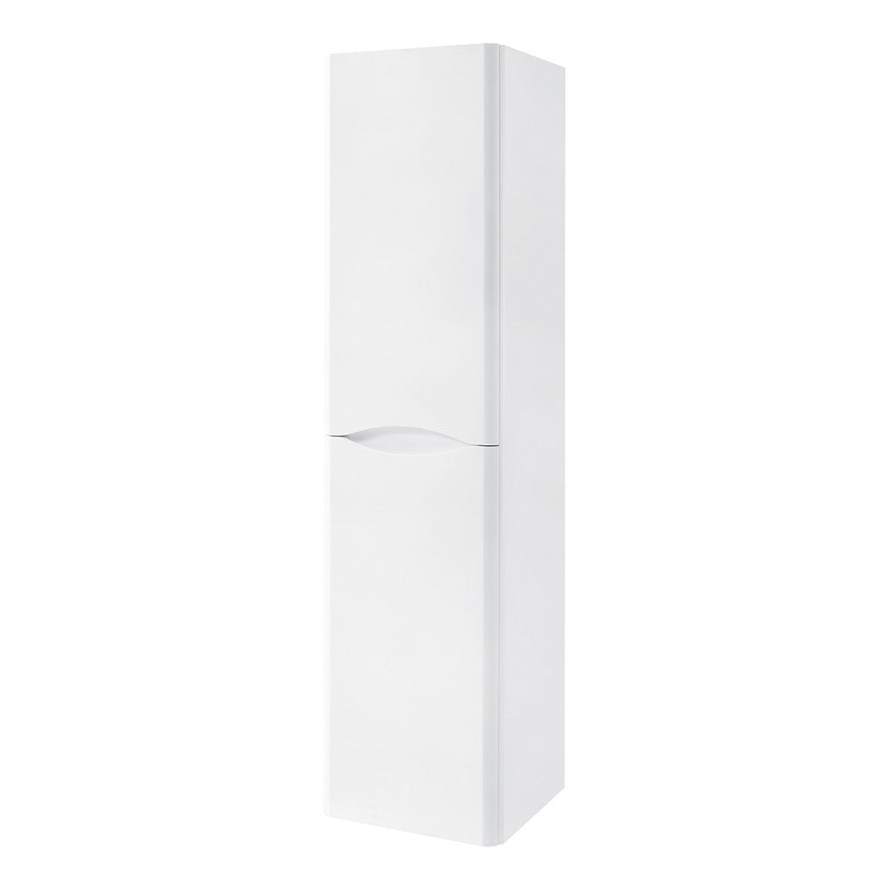 Colonna bagno sospesa 140 cm bianco 2 ante reversibili Zen