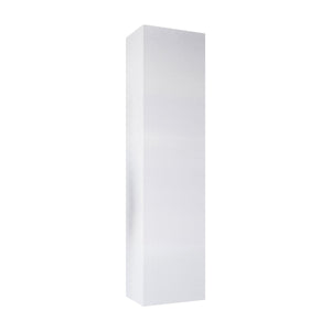 Colonna bagno sospesa salvaspazio bianco porcellana 120x35x20 zen