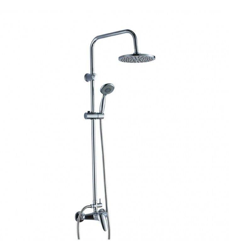 Colonna doccia serie caracas, cromata cod 79803