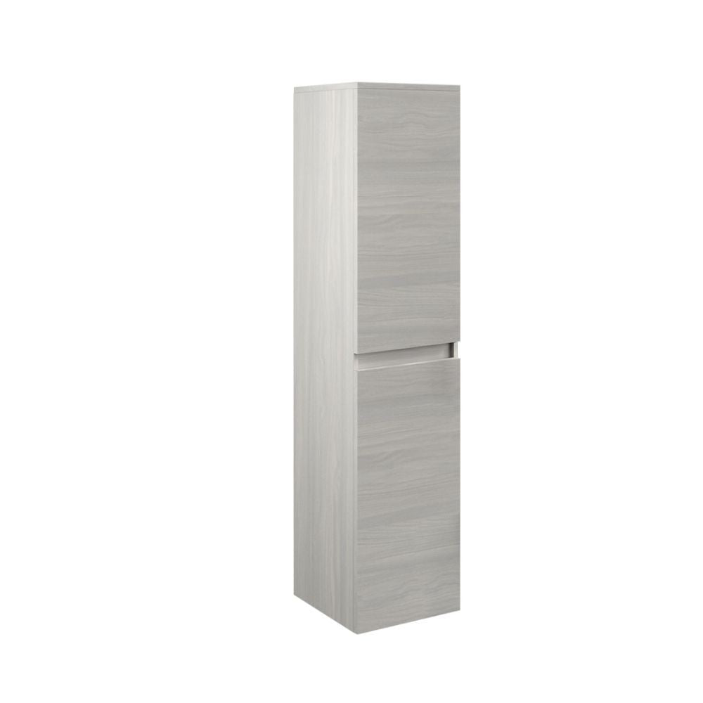 Colonna pensile bagno Trasimeno 31,4x31,5x136 colore rovere grigio