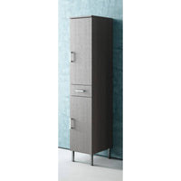 Mobile bagno monique con lavello integrato e specchio 75 cod 82939