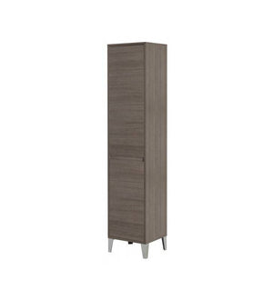 Colonna bagno rovere scuro con portabiancheria Linea Mondo cod 77957