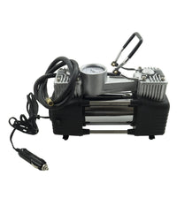 Compressore 2 Cilindri 12v 85lt 150psi Auto Moto Torcia Viaggio Casa + Valigetta         