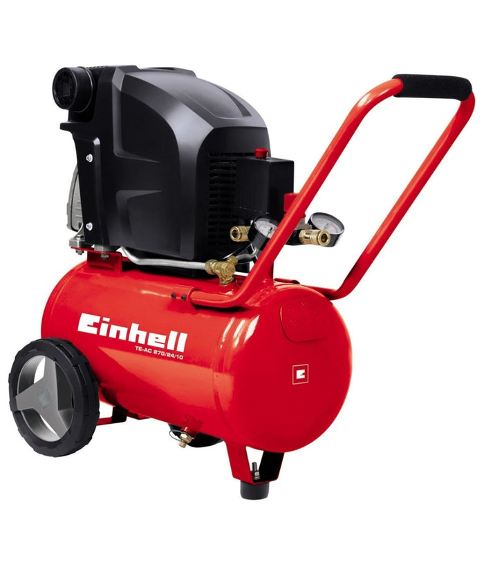 Compressore Aria 50 Lt Einhell Te-ac 270/50/10 Expert Motore 2.5 Hp 270 Lt/min.         