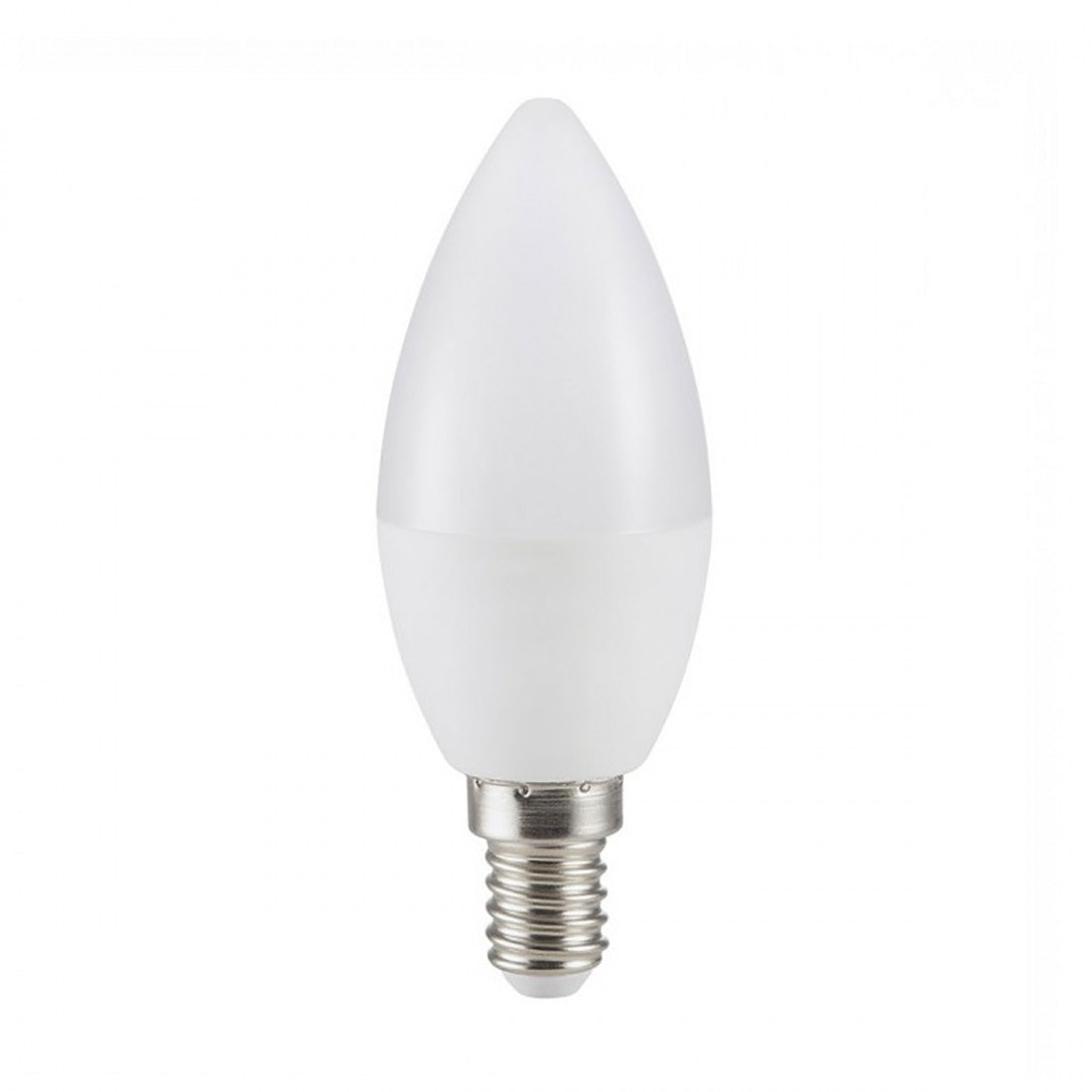 Confezione 10 lampadine gea led gla236 e14 7w led 600lm 160° 6500°k luce freddissima plastica bianca