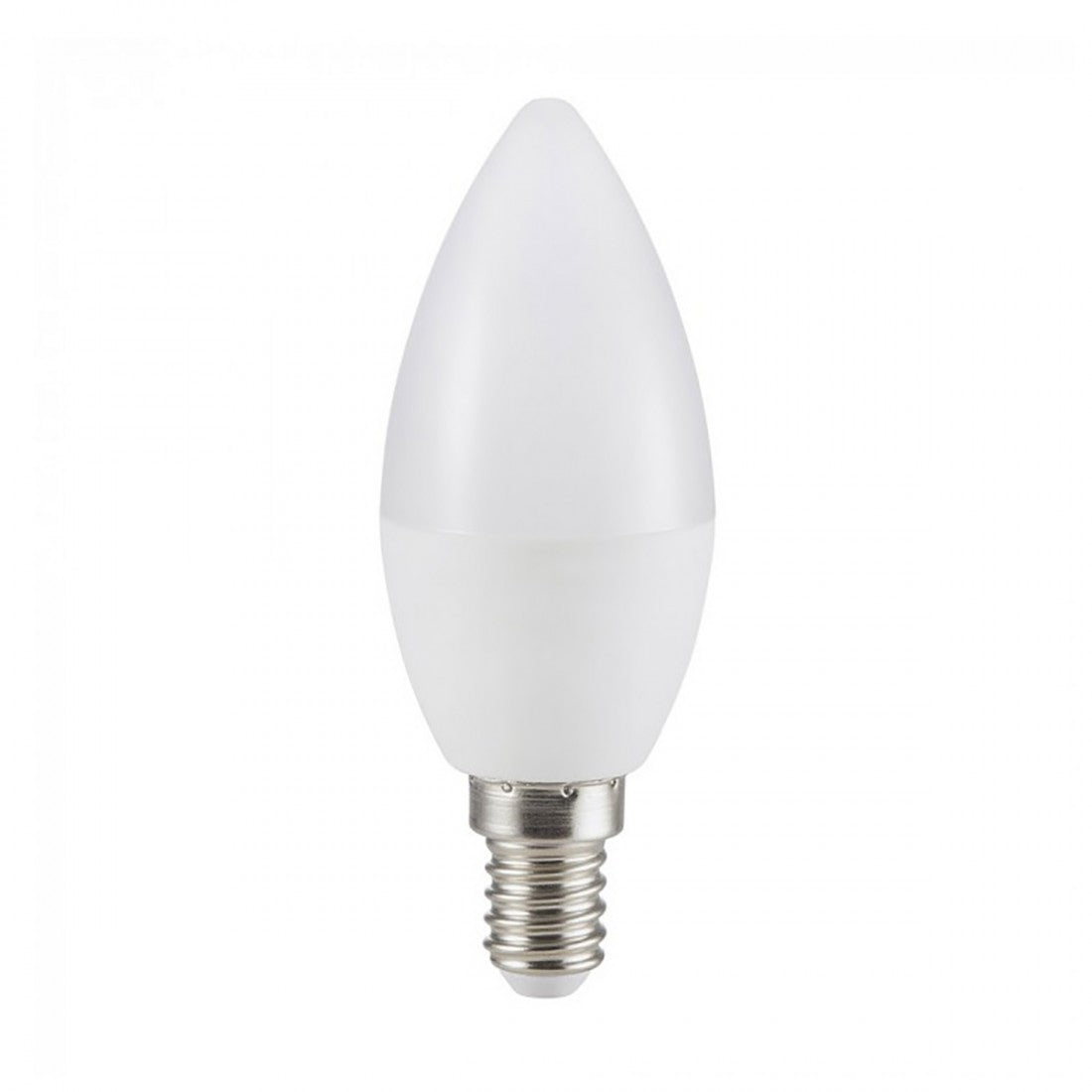 Confezione 10 lampadine gea led gla236c e14 7w led 560lm 160° 3000°k luce calda plastica bianca interno