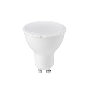 Confezione 10 lampadine gea led gla244n 7w gu10 led 100° attacco baionetta luce diffusa