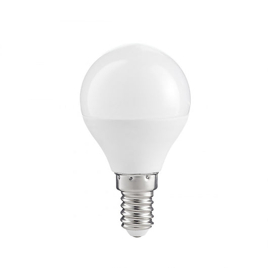 Confezione lampadina gea led gla239n 7w led e14 4000°k 160° 510lm luce naturale goccia sfera plastica opale interno