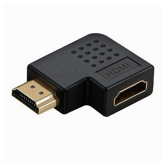 Connettore Adattatore Hdmi Maschio/femmina Angolato Piatto Convertitore Video C-061         