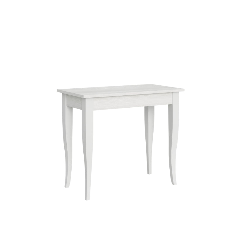 Consolle allungabile 90x48/204 cm Sciabola Small - Bianco Frassino