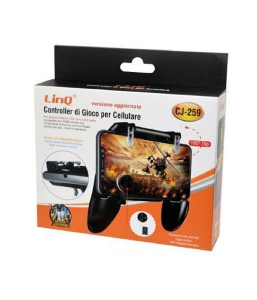 Controller Di Gioco Gaming Con Pad Grip Per Smartphone Cellulare Ergonomico Cj-259         