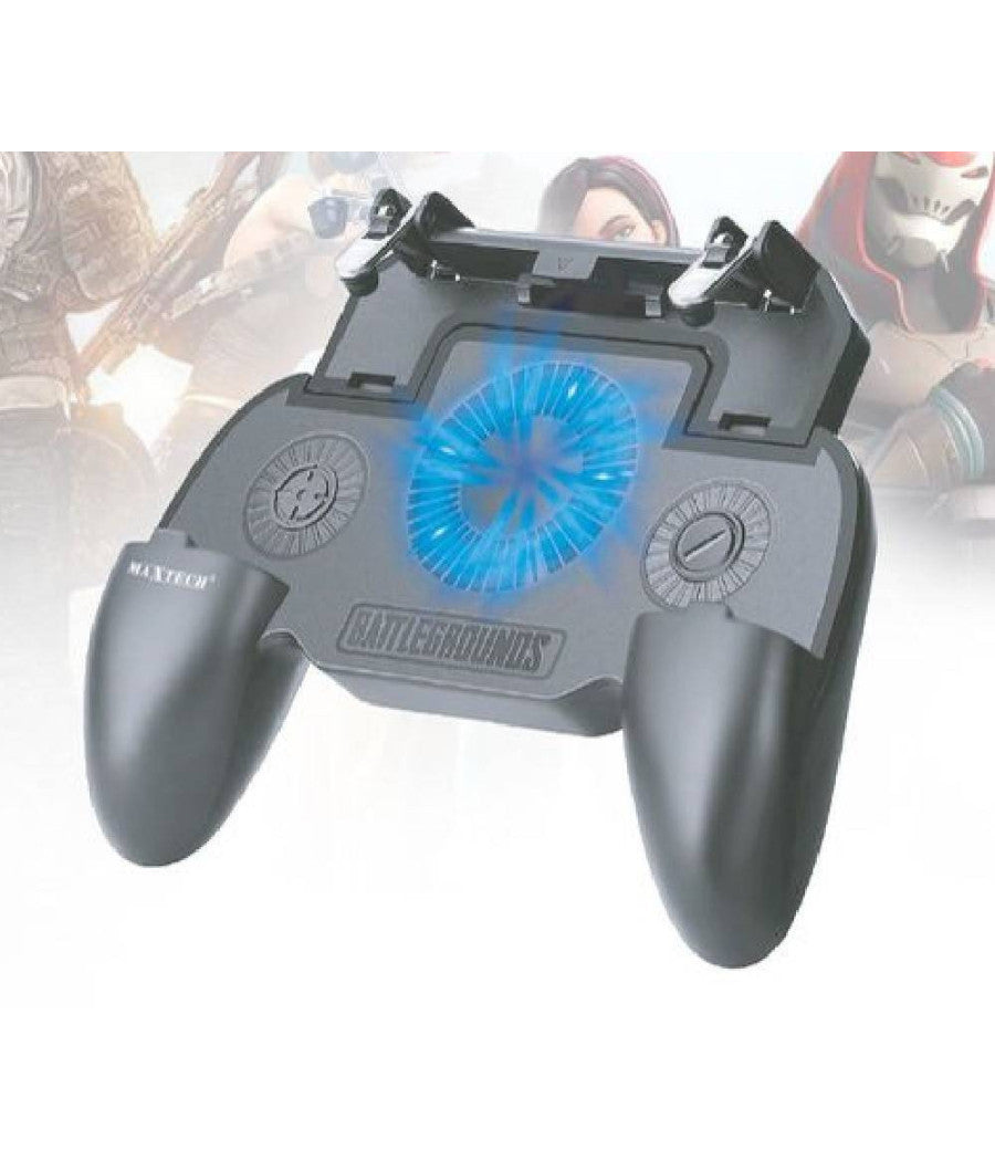 Controller Joypad Per Smartphone Con Ventola Gaming Pad Giochi Maxtech Jo-sm01         