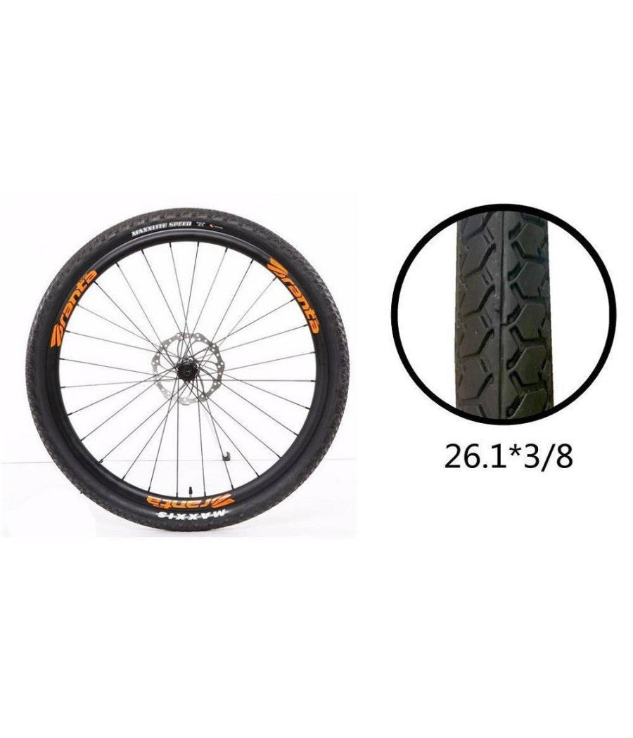 Copertone Ruota Pneumatico Gomme Per Bici Bicicletta Mtb Bike 26.1 à— 3/8 Zx-8111         