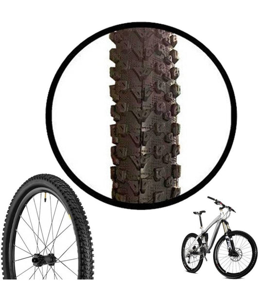 Copertone Ruota Pneumatico Gomme Per Bici Bicicletta Mtb Bike 26.1 à— 3/8 Zx-8111         