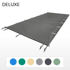 Copertura barre 4 stagioni DELUXE 580gmq - piscina RETTANGOLARE 12x5m