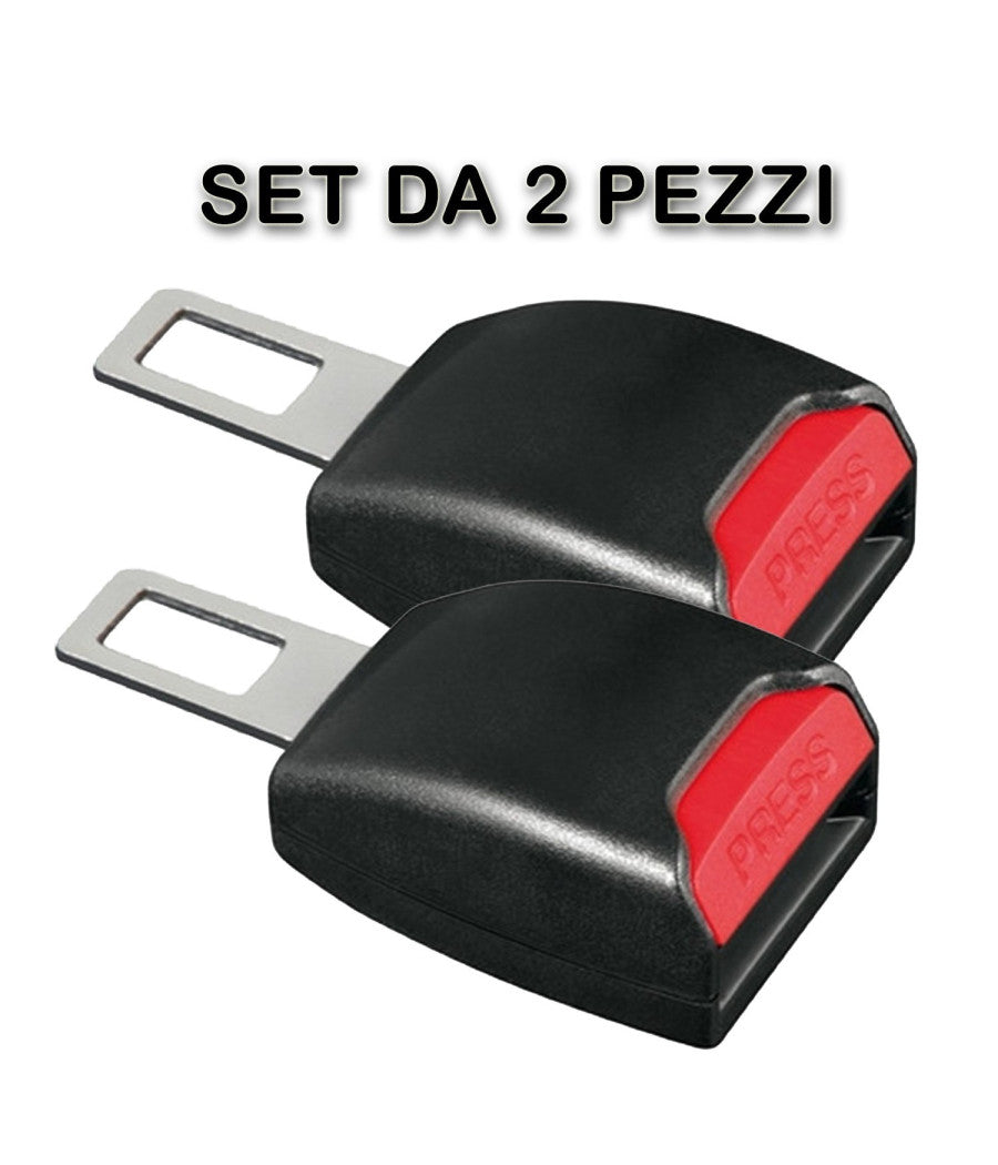 Coppia Bip Stop 2 Ganci Cinture Cintura Sicurezza Disattiva Allarme 2 Bip Stop         