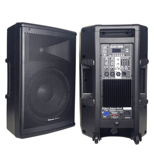 Coppia Casse Audio Acustiche 3600 W Extreme Sound Woofer 12" Bluetooth Usb Djn-12         