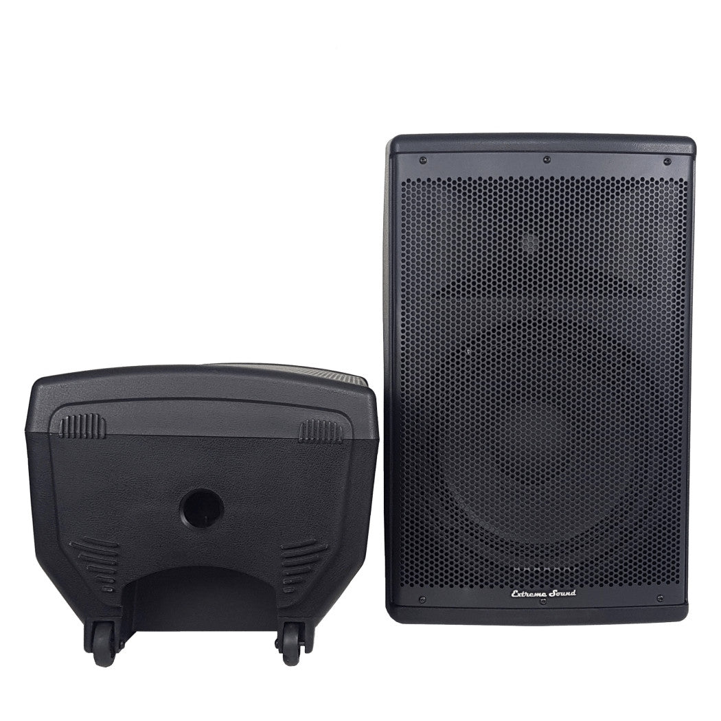 Coppia Casse Audio Acustiche 3600 W Extreme Sound Woofer 12" Bluetooth Usb Djn-12         