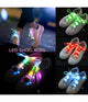 Coppia Di Lacci Piatti Per Scarpe Colorati Con Luci A Led Stringhe Sneaker         