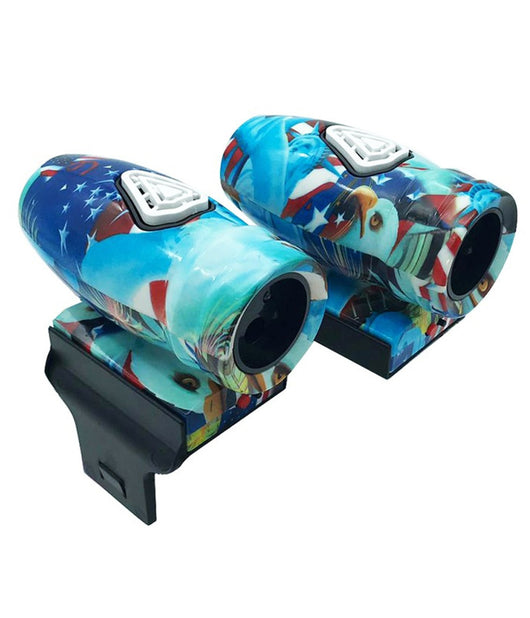 Coppia Marmitta Finta Spruzzatore Fumo Suono Hoverboard Skateboard Pattino         