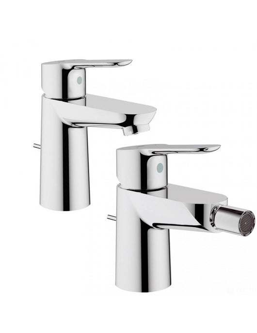 Coppia miscelatori Grohe lavabo+bidet modello  Bauedge in ottone