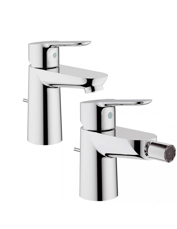 Coppia miscelatori Grohe lavabo+bidet modello  Bauedge in ottone