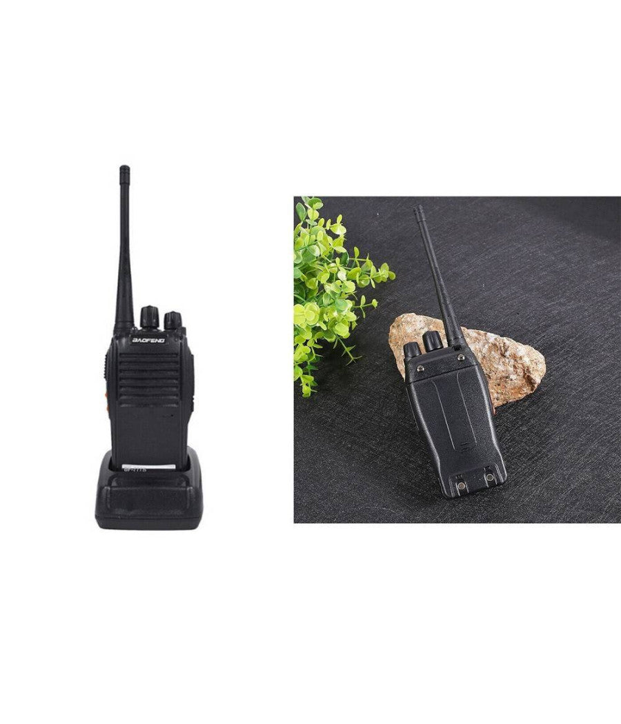 Coppia Ricetrasmittente Walkie Talkie Portatile 16 Canali 3.7 V 400 - 470 Mhz         