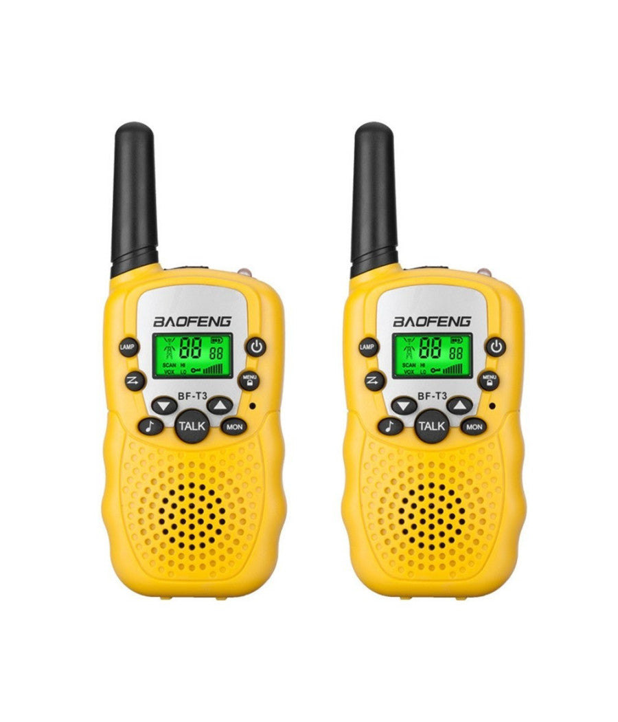 Coppia Walkie Talkie Vox Ricetrasmittente Colorati 2 Pz Radio Baofeng Bf T3         