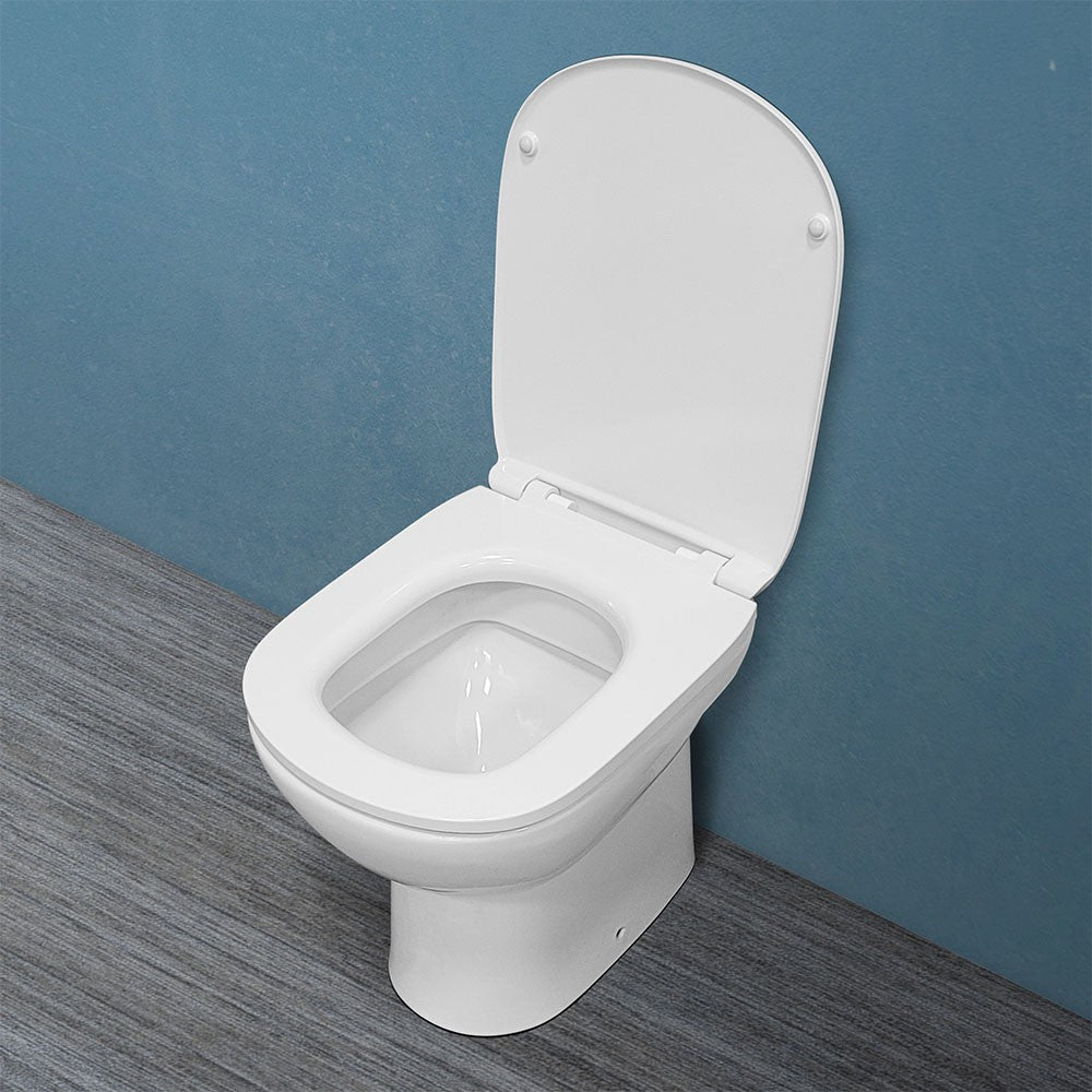 Copriwater compatibile wc Dolomite serie Gemma 2 con chiusura standard 