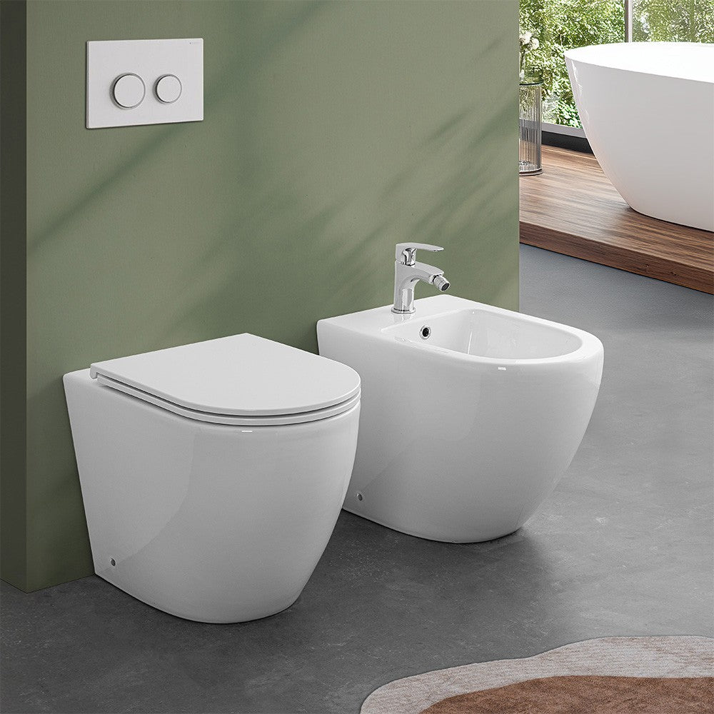 Copriwater originale per wc Flan chiusura soft-close e sgancio rapido