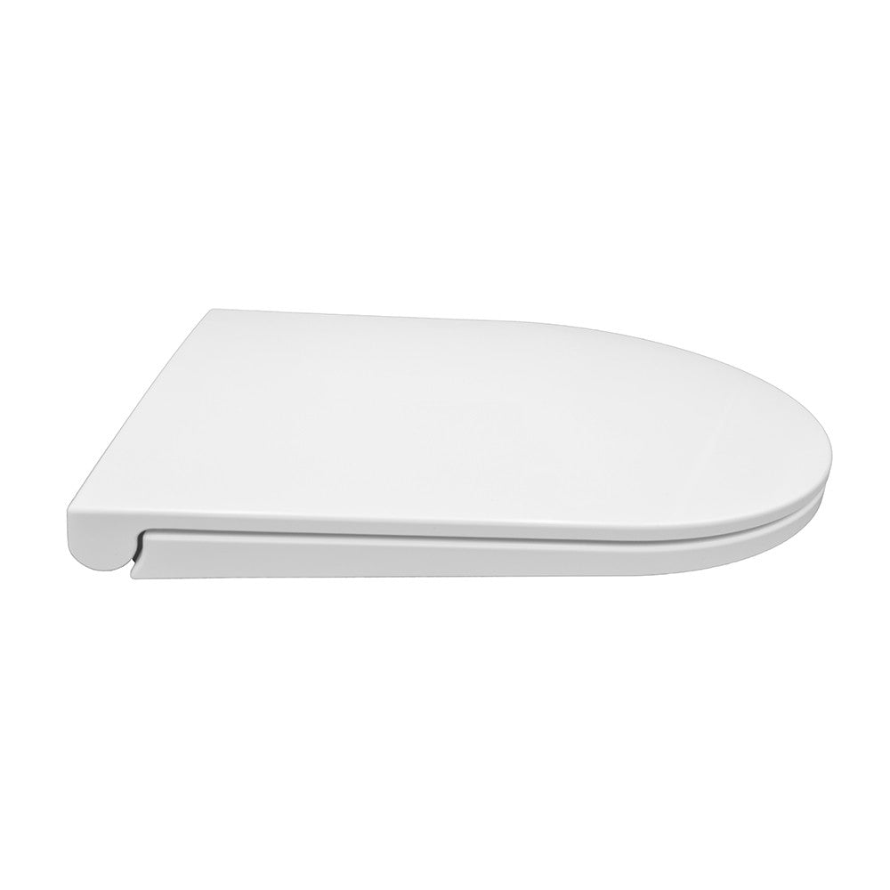 Copriwater slim softclose compatibile Vitra Integra round termoindurente bianco