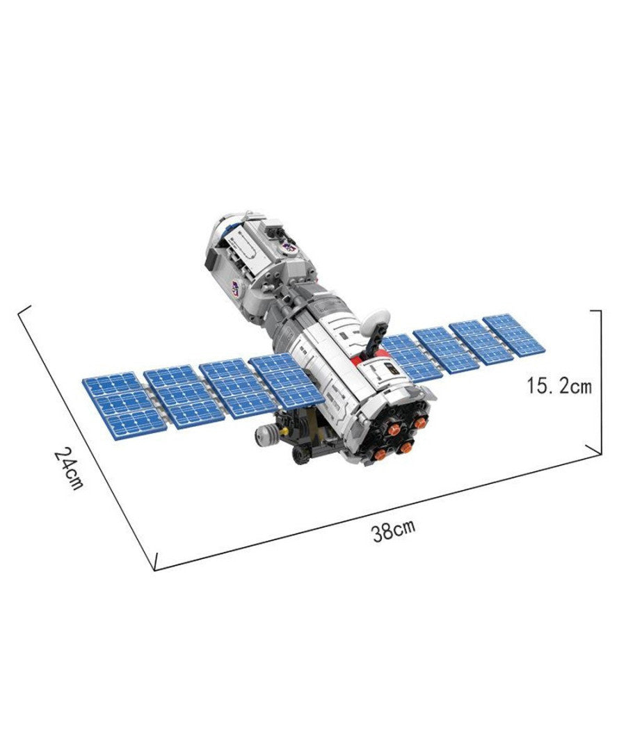 Costruzioni Per Bambini Space Navicella Spaziale Spaceship Diy 8 Set Assortiti         