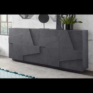 Credenza Ping 160 – 4 ante – Ardesia