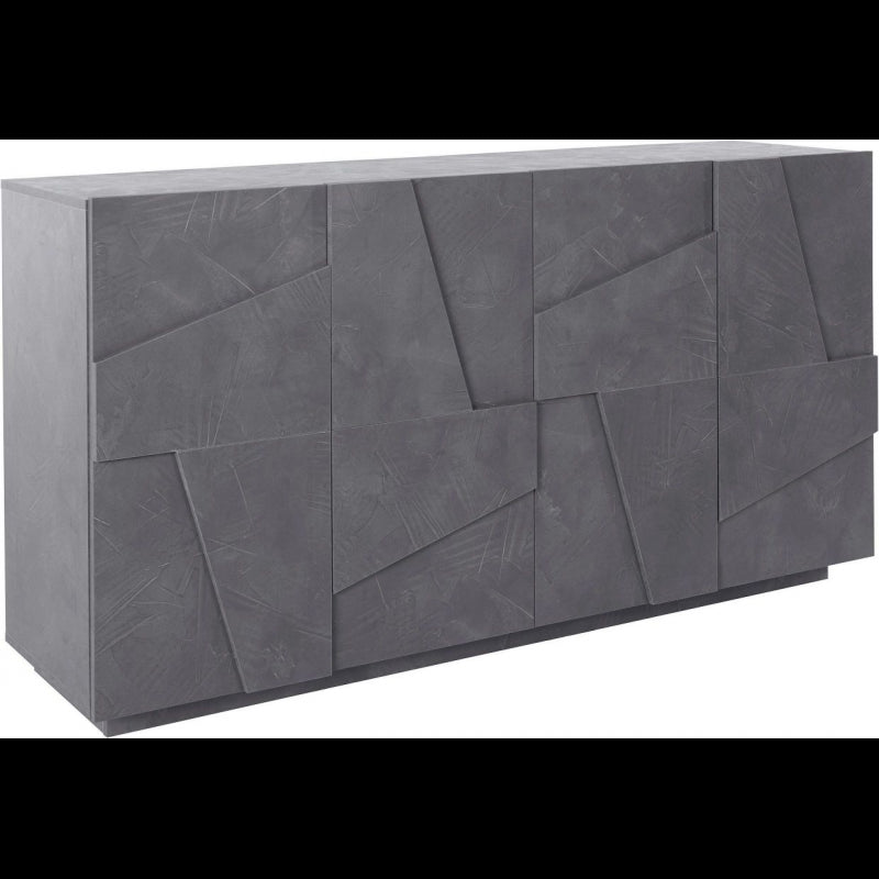 Credenza Ping 160 – 4 ante – Ardesia