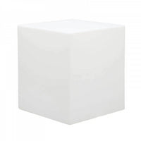 CUBO 40 X 40 X 40 LUMINOSO INDUS CON LED MULTICOLOR E BATTERIA SOLARE