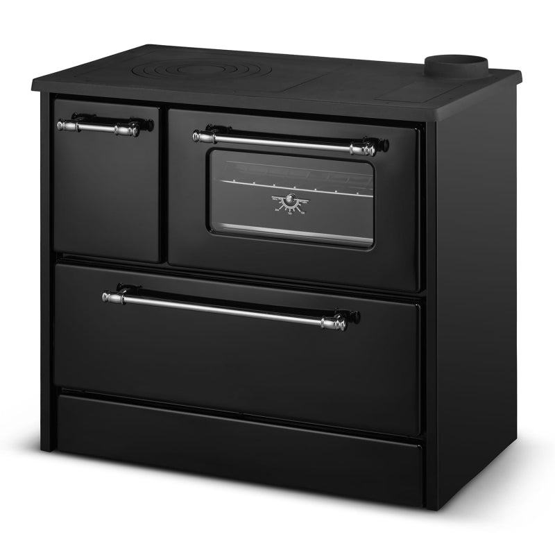 Cucina A Legna Stufa 9 Kw Nera Beatrice L87xP51xH79 Ecodesign