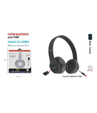 Cuffie Bluetooth Serie Tune Microfono Per Smartphone Musica Maxtech Cu-bt005         