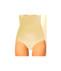 Culotte Contenitiva Vita Alta Snellente Modellante Effetto Push Up  Panna Naturale       