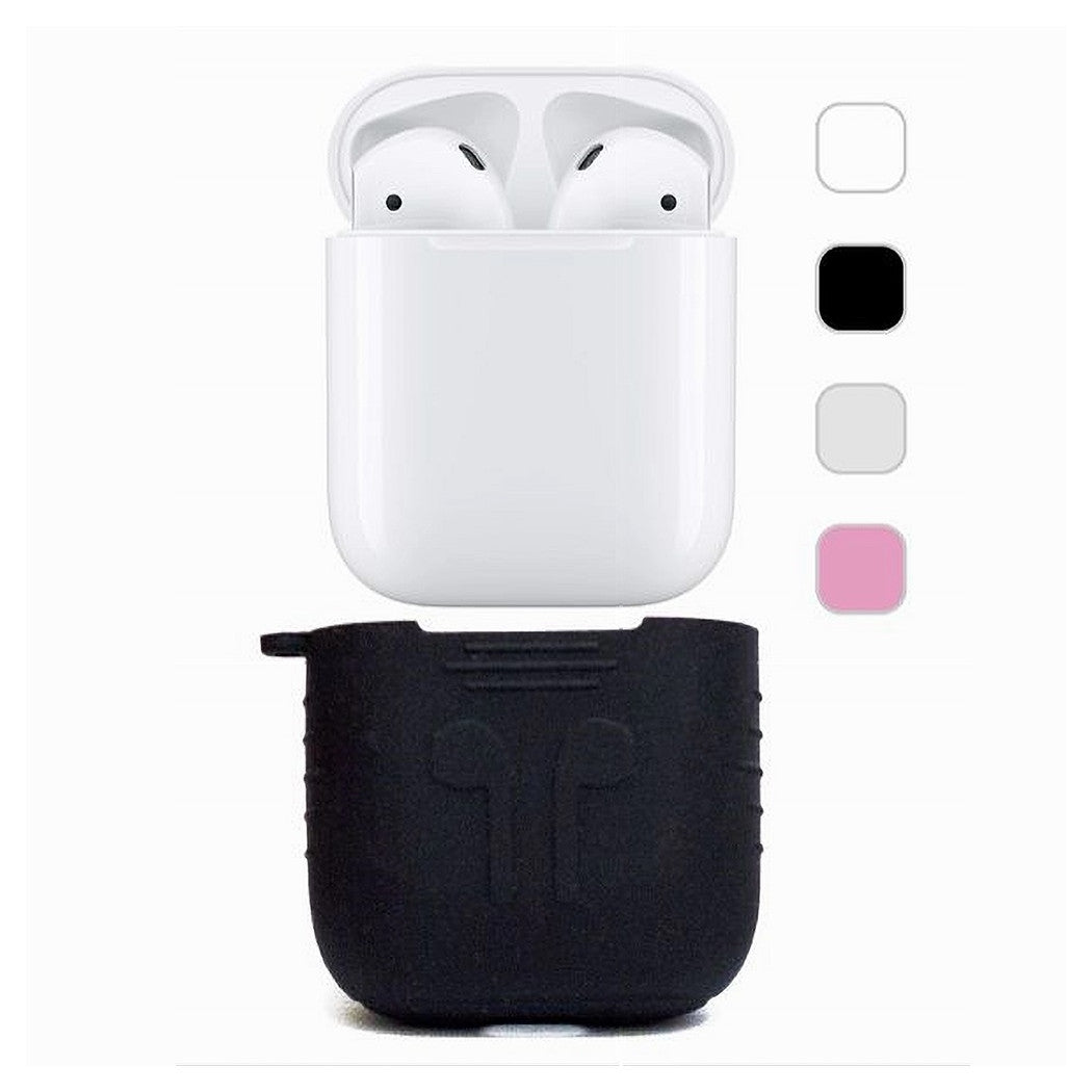 Custodia In Silicone Per Cuffie Auricolari Airpods Cover In Gomma Pvc Maxtech Case-01         