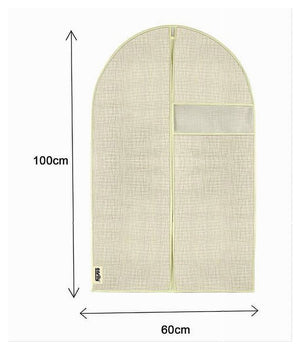 Custodia Tessuto Copriabito Porta Abito Vestito Giacca Viaggi 60 X 100 Cm 69707         