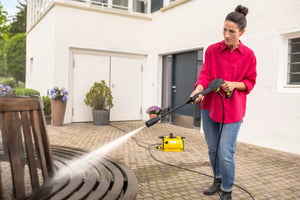 KARCHER Idropulitrice K 3 Horizontal Plus - Pressione: 20 – max. 120 bar - Portata: max. 380 l/h - Potenza allacciata: 1600 W