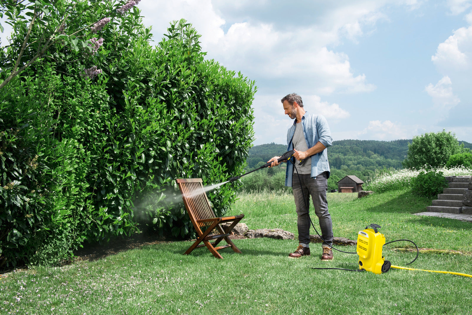 KARCHER Idropulitrice K 3 Compact Home - Pressione: 20 – max. 120 / 2 – max. 12 bar / MPa - Portata: 380 l/h - Potenza allacciata: 1.6 kW