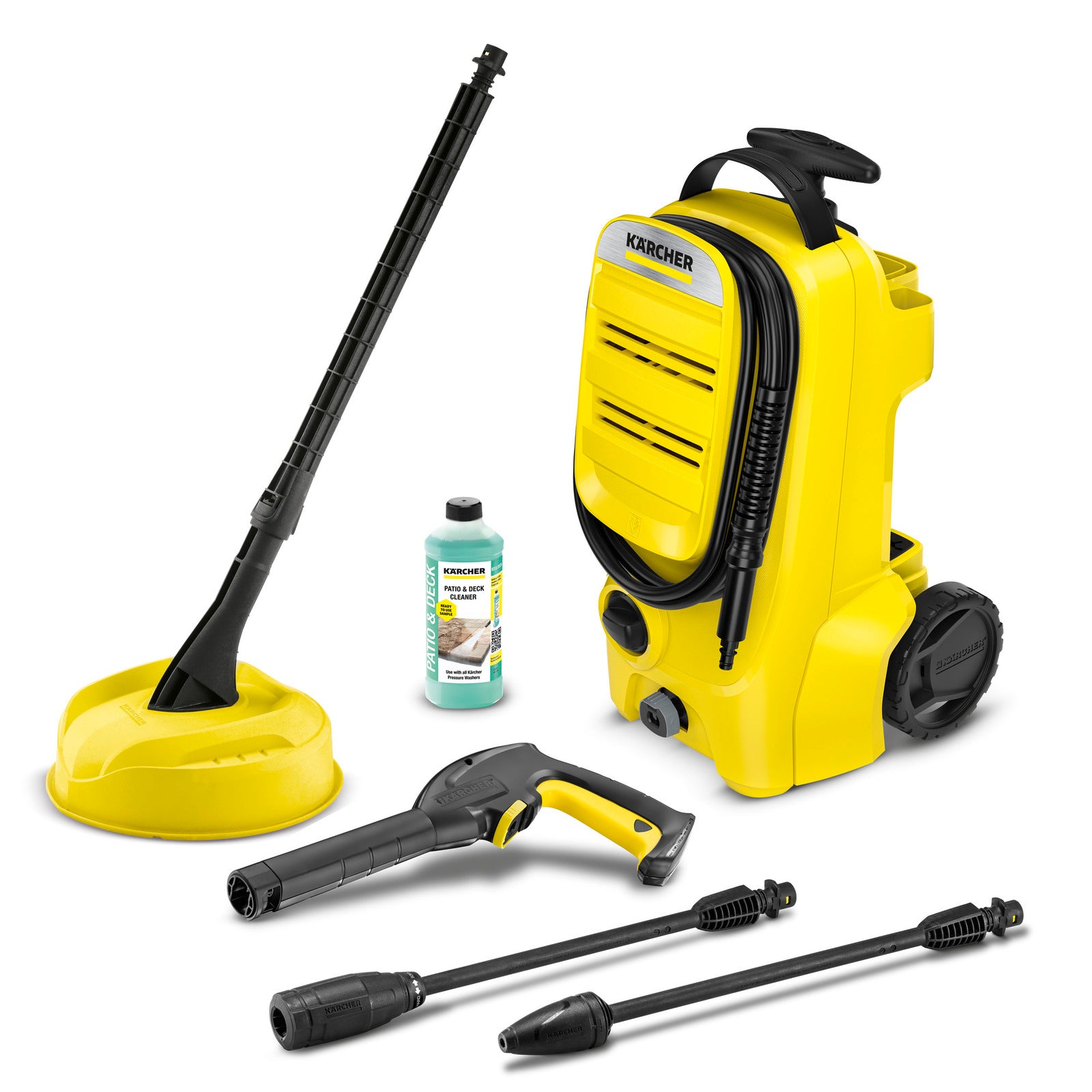 KARCHER Idropulitrice K 3 Compact Home - Pressione: 20 – max. 120 / 2 – max. 12 bar / MPa - Portata: 380 l/h - Potenza allacciata: 1.6 kW