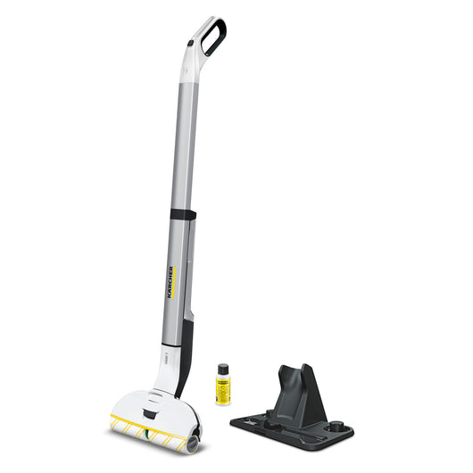 KARCHER Scopa elettrica a batteria EWM 2 - Prestazioni di area per carica della batteria: circa. 60 m² - Capacità serbatoio acqua dolce: 360 ml - Capacità serbatoio acqua sporca: 140 ml