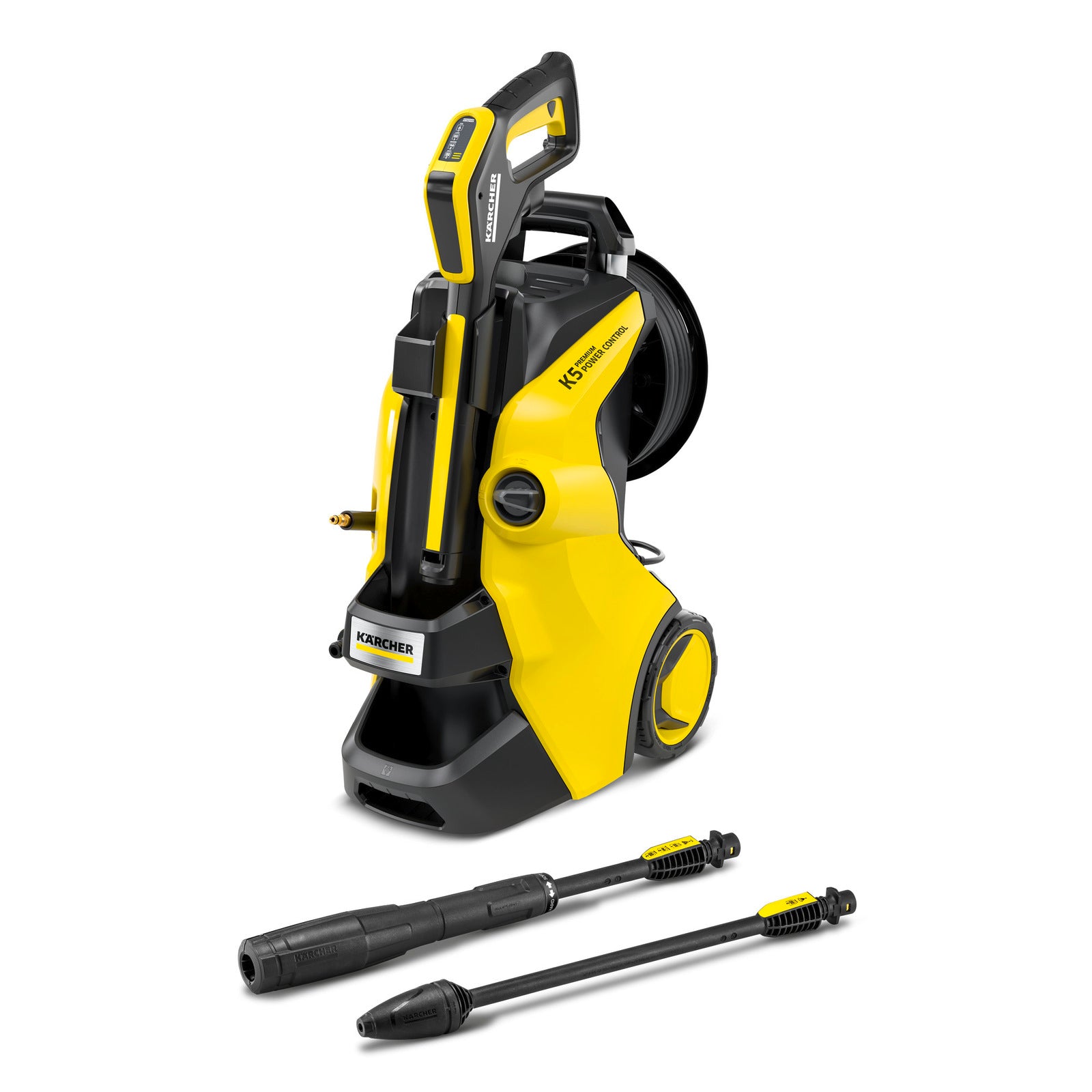 KARCHER Idropulitrice K 5 Premium Power Control - Pressione: 20 – max. 145 / 2 – max. 14.5 bar / MPa - Portata: max. 500 l/h - Resa per area: 40 m²/h